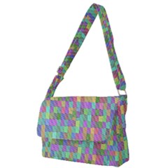 G 9 Full Print Messenger Bag by ArtworkByPatrick