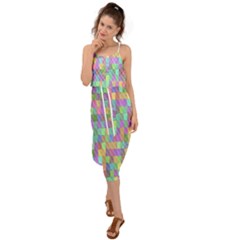 G 9 Waist Tie Cover Up Chiffon Dress