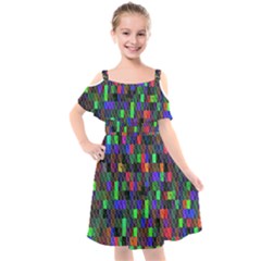 G 9 1 Kids  Cut Out Shoulders Chiffon Dress