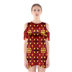 H 1 Shoulder Cutout One Piece Dress by ArtworkByPatrick