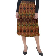 H 2 Classic Velour Midi Skirt  by ArtworkByPatrick