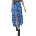 H 4 Velour Split Maxi Skirt View1