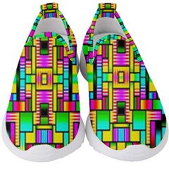 H 6 Kids  Slip On Sneakers by ArtworkByPatrick