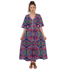 H 7 Kimono Sleeve Boho Dress