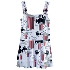 Movies And Popcorn Kids  Layered Skirt Swimsuit by bloomingvinedesign