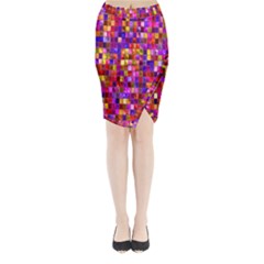 H 8 Midi Wrap Pencil Skirt by ArtworkByPatrick