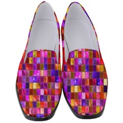 H 8 Women s Classic Loafer Heels by ArtworkByPatrick