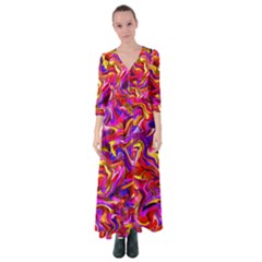 H 9 Button Up Maxi Dress