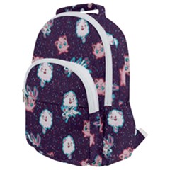 Fairy Type Rounded Multi Pocket Backpack