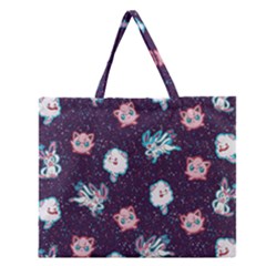 Fairy Type Zipper Large Tote Bag