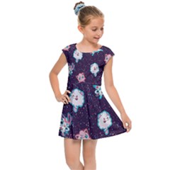 Fairy Type Kids  Cap Sleeve Dress by Mezalola