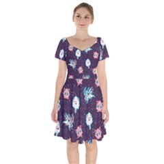 Fairy Type Short Sleeve Bardot Dress