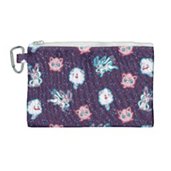 Fairy Type Canvas Cosmetic Bag (large) by Mezalola