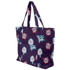 Fairy Type Zip Up Canvas Bag