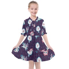 Fairy Type Kids  All Frills Chiffon Dress