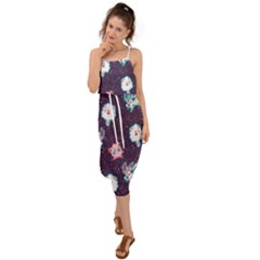 Fairy Type Waist Tie Cover Up Chiffon Dress