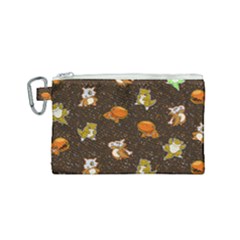 Ground Type Canvas Cosmetic Bag (small) by Mezalola