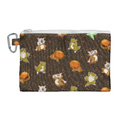 Ground Type Canvas Cosmetic Bag (large) by Mezalola