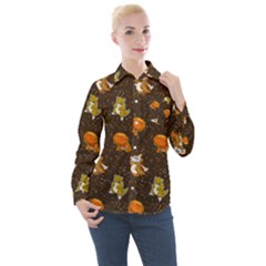 Ground Type Women s Long Sleeve Pocket Shirt