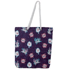 Fairy Type Full Print Rope Handle Tote (large)