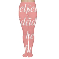 Self Confidence  Tights by Abigailbarryart