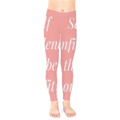 Self Confidence  Kids  Legging by Abigailbarryart