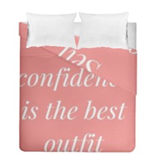 Self Confidence  Duvet Cover Double Side (full/ Double Size) by Abigailbarryart