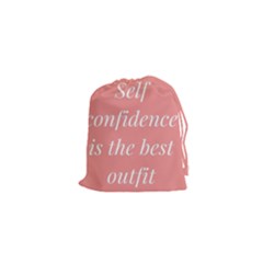 Self Confidence  Drawstring Pouch (xs)