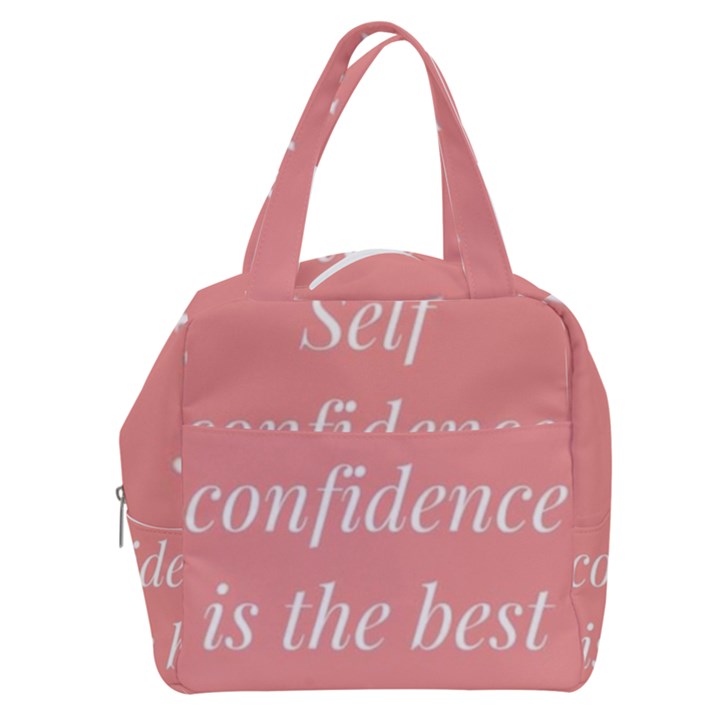 Self confidence  Boxy Hand Bag