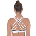 Sassy Cross String Back Sports Bra View2