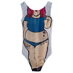 Sassy Kids  Cut-out Back One Piece Swimsuit