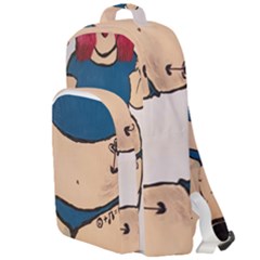 Sexy N Sassy Double Compartment Backpack by Abigailbarryart