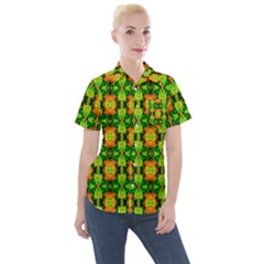 I 1 Women s Short Sleeve Pocket Shirt