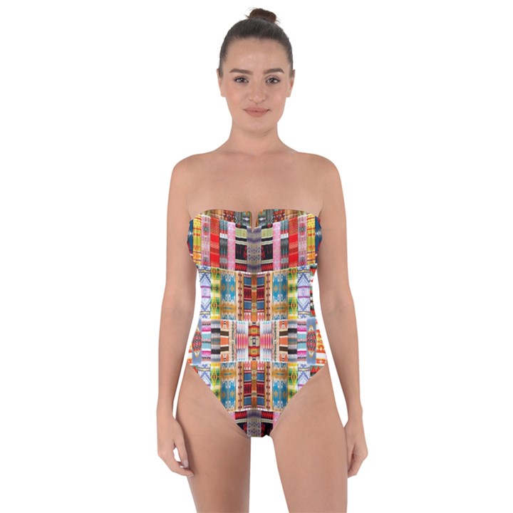 I 2 Tie Back One Piece Swimsuit