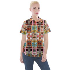 I 2 Women s Short Sleeve Pocket Shirt