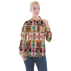 I 2 Women s Long Sleeve Pocket Shirt