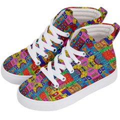 I 3 Kids  Hi-top Skate Sneakers by ArtworkByPatrick