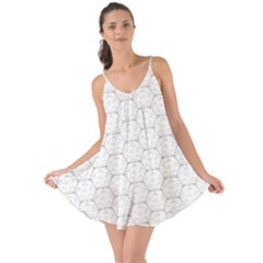 Hexagon Geometric Shape Love the Sun Cover Up