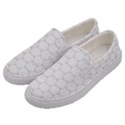 Hexagon Geometric Shape Men s Canvas Slip Ons View2