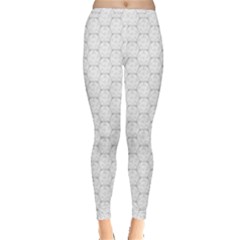 Hexagon Geometric Shape Inside Out Leggings