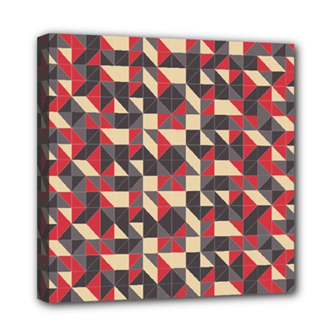 Pattern Textiles Mini Canvas 8  X 8  (stretched)