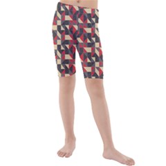 Pattern Textiles Kids  Mid Length Swim Shorts