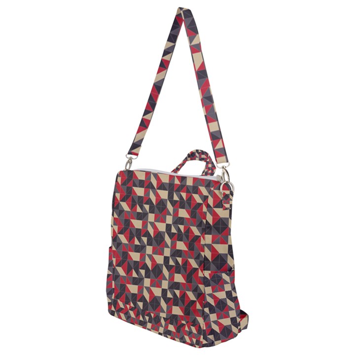 Pattern Textiles Crossbody Backpack