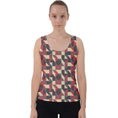 Pattern Textiles Velvet Tank Top by HermanTelo