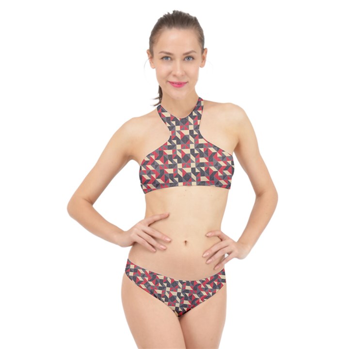 Pattern Textiles High Neck Bikini Set