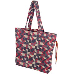 Pattern Textiles Drawstring Tote Bag by HermanTelo