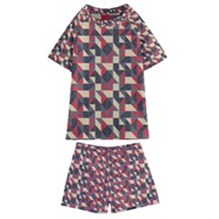 Pattern Textiles Kids  Swim Tee And Shorts Set