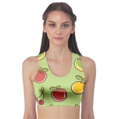 Seamless Healthy Fruit Sports Bra by HermanTelo