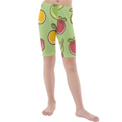 Seamless Healthy Fruit Kids  Mid Length Swim Shorts by HermanTelo