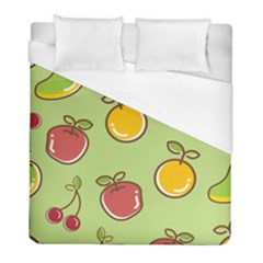 Seamless Healthy Fruit Duvet Cover (full/ Double Size) by HermanTelo